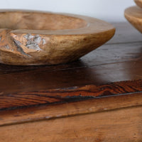 Burr Oak Turned Shallow Bowl 1001836