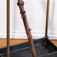 Edwardian Brass And Cast Iron Stick And Umbrella Stand Circa 1910