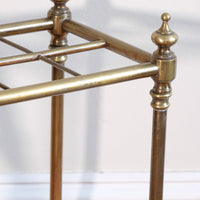 Edwardian Brass And Cast Iron Stick And Umbrella Stand Circa 1910