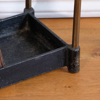 Edwardian Brass And Cast Iron Stick And Umbrella Stand Circa 1910