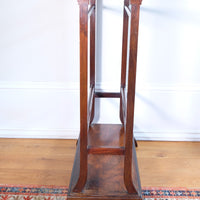 Victorian Inlaid Rosewood Towel Rail Clothes Horse Antique Stand