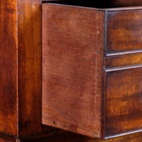 Antique George III Mahogany Sideboard – Multi-Drawer Cupboard Design