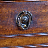 Antique George III Mahogany Sideboard – Multi-Drawer Cupboard Design
