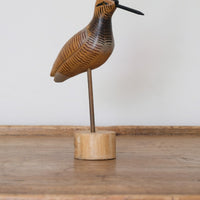 Painted & Hand Carved Folk Art Bird 1001868