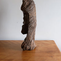 Makonde Root Wood Bust – Tribal Elder Portrait Sculpture