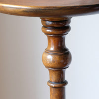 Mahogany Torchière Stand With Cabriole Legs