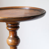 Mahogany Torchière Stand With Cabriole Legs