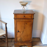 19th Century Walnut Bedside Cupboard