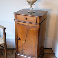 19th Century Walnut Bedside Cupboard