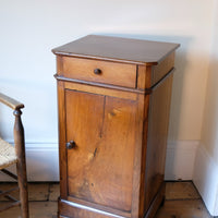 19th Century Walnut Bedside Cupboard