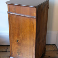 19th Century Walnut Bedside Cupboard