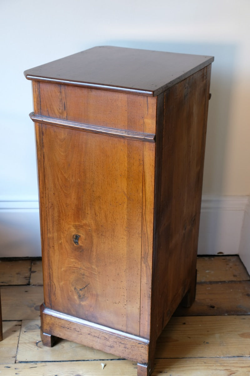 19th Century Walnut Bedside Cupboard