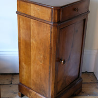 19th Century Walnut Bedside Cupboard