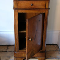 19th Century Walnut Bedside Cupboard