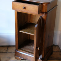 19th Century Walnut Bedside Cupboard