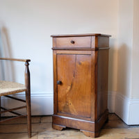 19th Century Walnut Bedside Cupboard