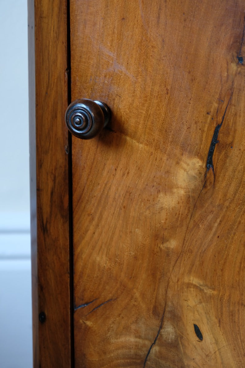 19th Century Walnut Bedside Cupboard