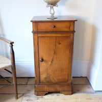 19th Century Walnut Bedside Cupboard