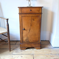 19th Century Walnut Bedside Cupboard