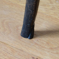 18th Century Ebonised Side Table With A Single Drawer