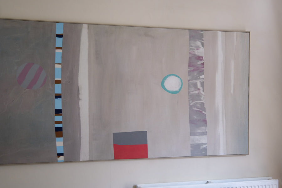 Contemporary Geometric Art Oil on Canvas part 3