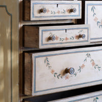 Antique French Painted Commode with Central Deep Drawer, Circa 1800