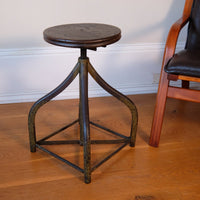 An Industrial Swivel Stool, Circa 1950