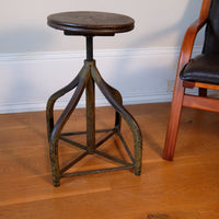 An Industrial Swivel Stool, Circa 1950