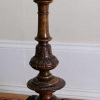 19th Century Burr Walnut & Marquetry Round Side Table