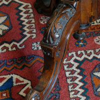 19th Century Burr Walnut & Marquetry Round Side Table