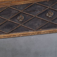 Regency pier mirror with original foxed bevelled glass and giltwood frame circa 1820s