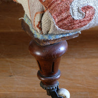 Afghan Suzani Kilim Upholstered 19th Century Country House Armchair