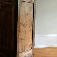 Late 19th Century Pine Rustic Two Door Cupboard