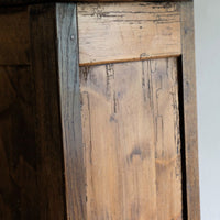 Late 19th Century Pine Rustic Two Door Cupboard