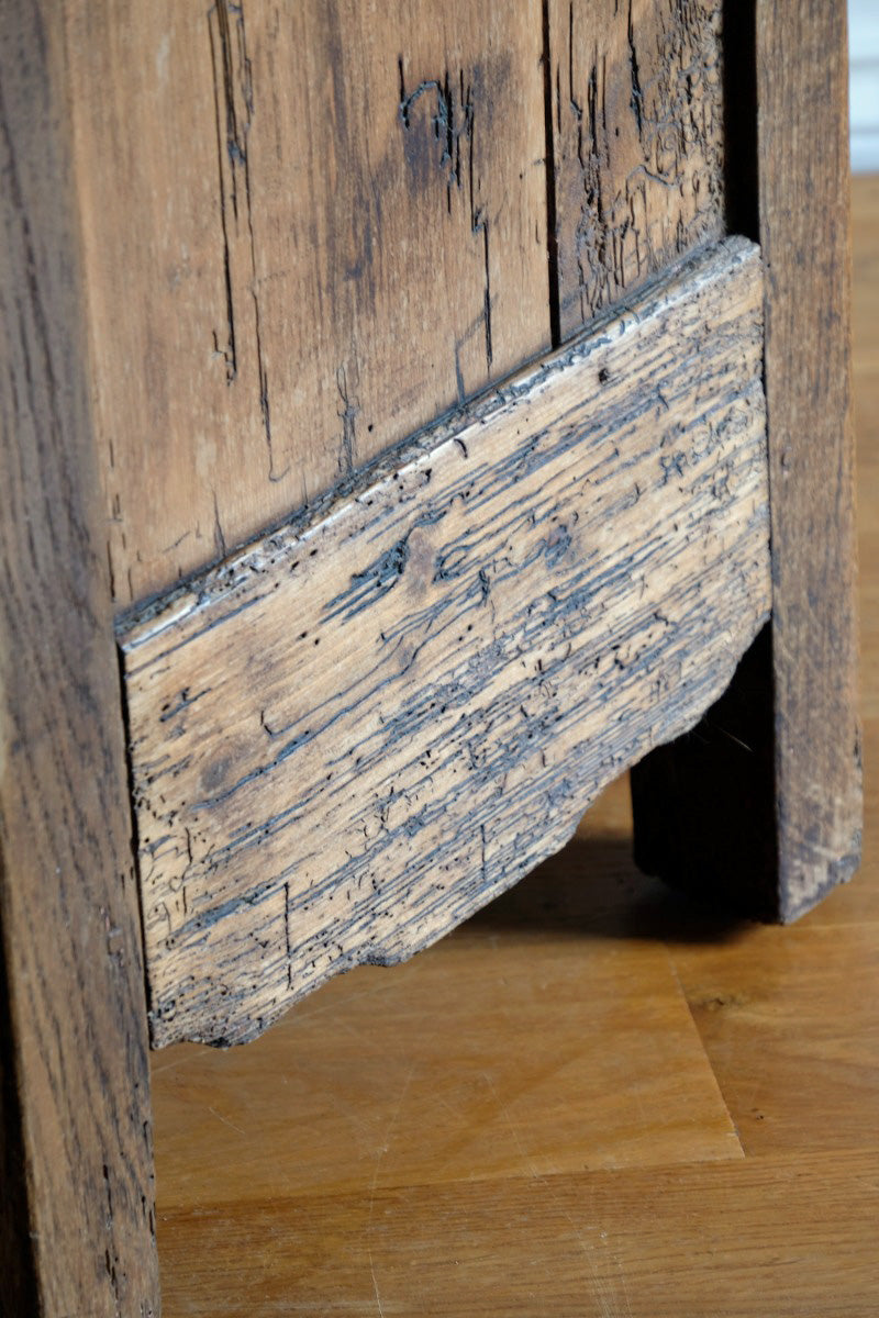 Late 19th Century Pine Rustic Two Door Cupboard