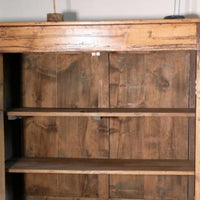 Late 19th Century Pine Rustic Two Door Cupboard