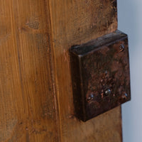 Late 19th Century Pine Rustic Two Door Cupboard