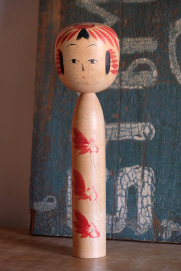 Japanese Vintage Kokeshi Doll 1001617