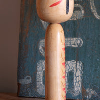 Wooden Carved & Painted Kokeshi Japanese Doll 1001619