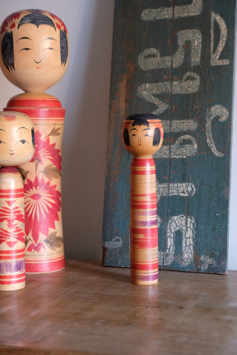 Vintage Japanese Kokeshi Carved Doll 1001620