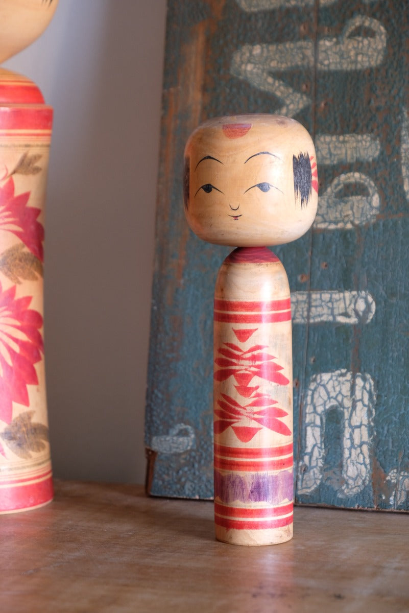 Vintage Japanese Kokeshi Doll Signed By The Artist Maker