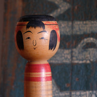 Vintage Japanese Kokeshi Carved Doll 1001620