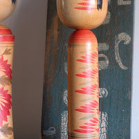 Handcrafted Vintage Japanese Kokeshi Doll with Artist Signature