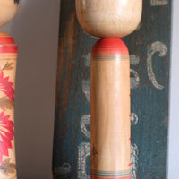 Handcrafted Vintage Japanese Kokeshi Doll with Artist Signature