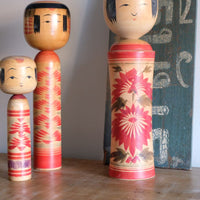 Signed Vintage Kokeshi Doll by Japanese Artisan