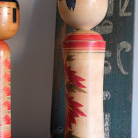 Signed Vintage Kokeshi Doll by Japanese Artisan