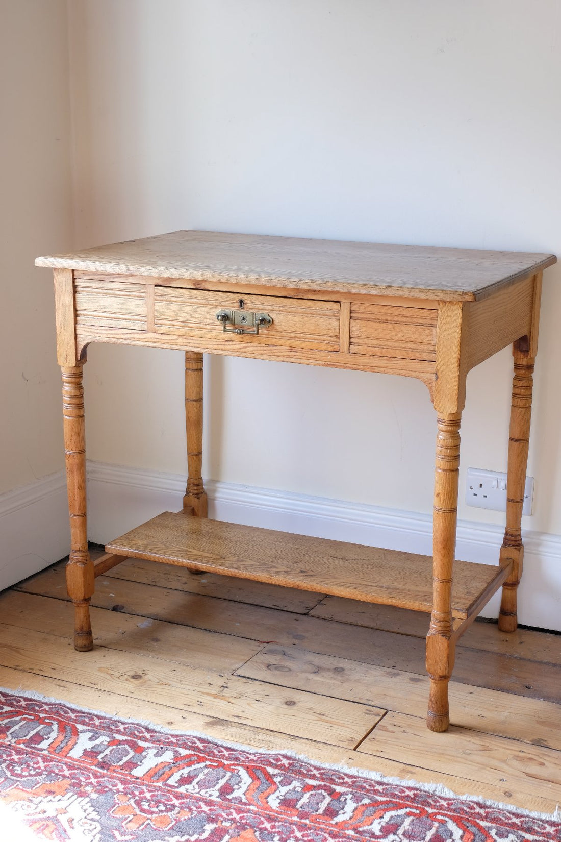Harrison and Son Blackburn Antique Victorian ash side table