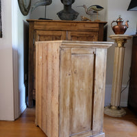 Vintage Pine Cupboard With Single Door