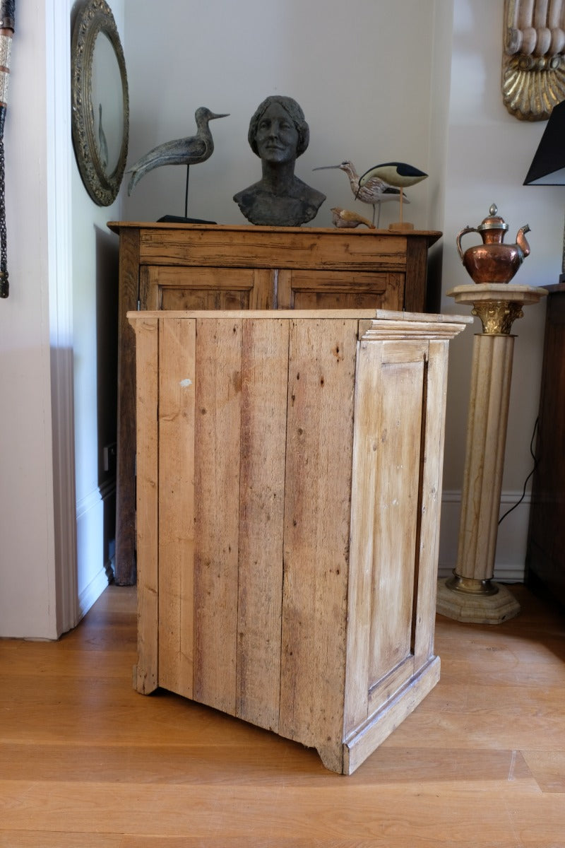 Vintage Pine Cupboard With Single Door