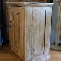 Vintage Pine Cupboard With Single Door